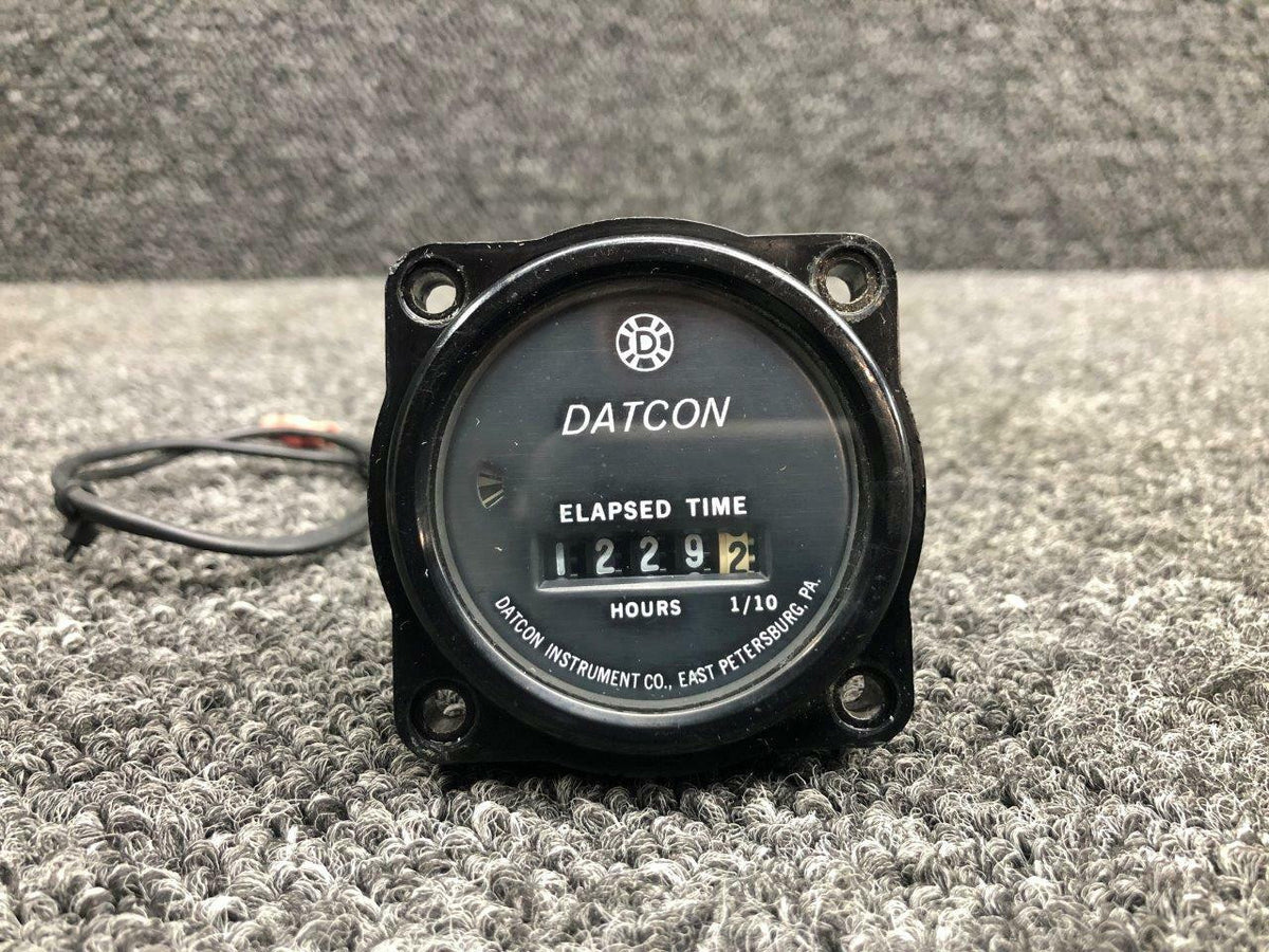773E (ALT: 36660-002) Piper PA32-300 Datcon Engine Hour Meter Indicator (4-40V) BAS Part Sales | Airplane Parts