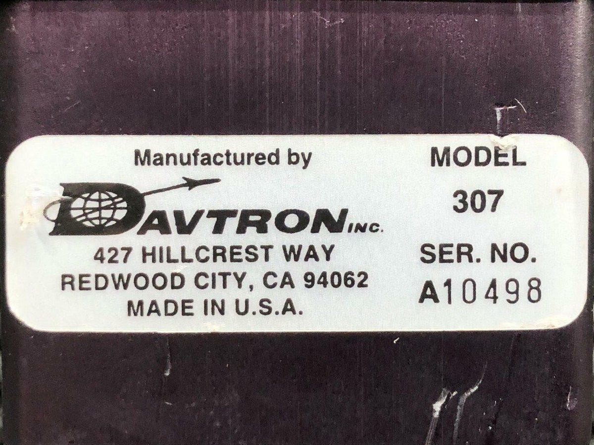 Davtron 307 Robinson R44II Davtron Outside Air Temperature Gauge Volts 14-28