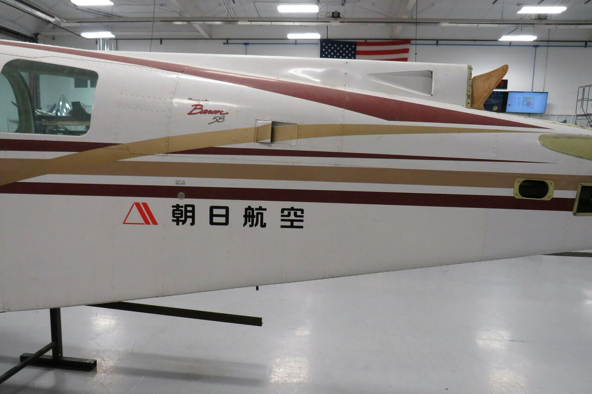 Beech 58 Fuselage Assembly With Data Tag BAS Part Sales | Airplane Parts