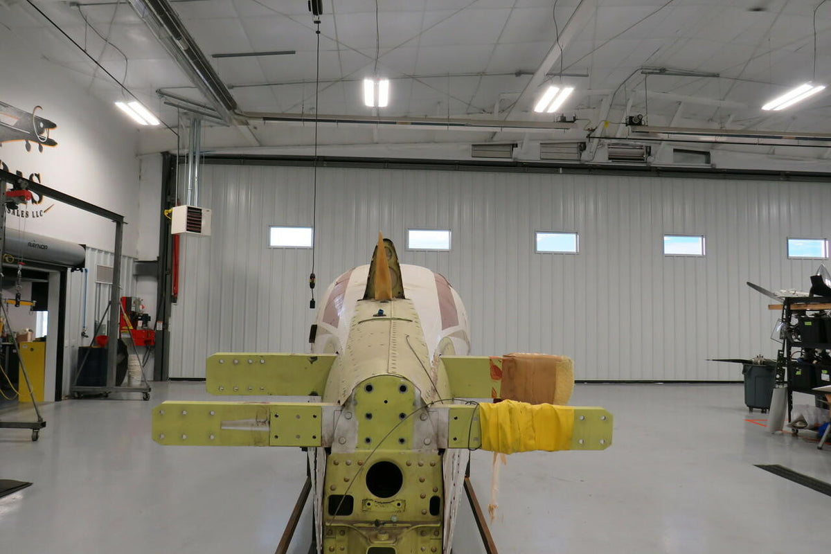 Beech 58 Fuselage Assembly With Data Tag