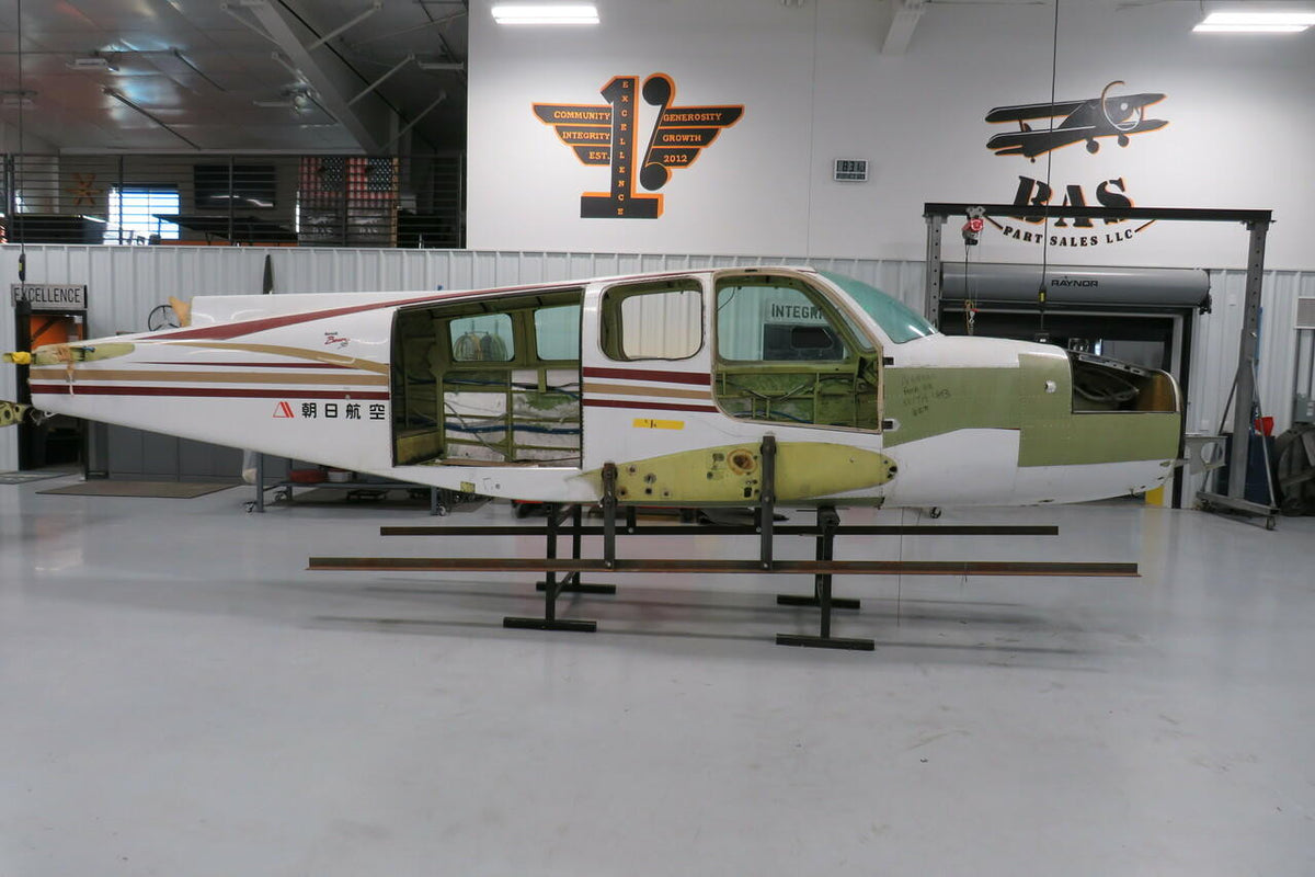 Beech 58 Fuselage Assembly With Data Tag