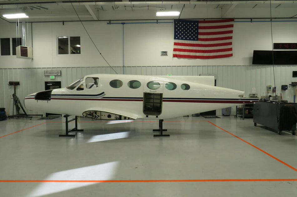 Cessna 414 Fuselage Assy W/ Airworthiness, BOS, Data Tag and Log Books
