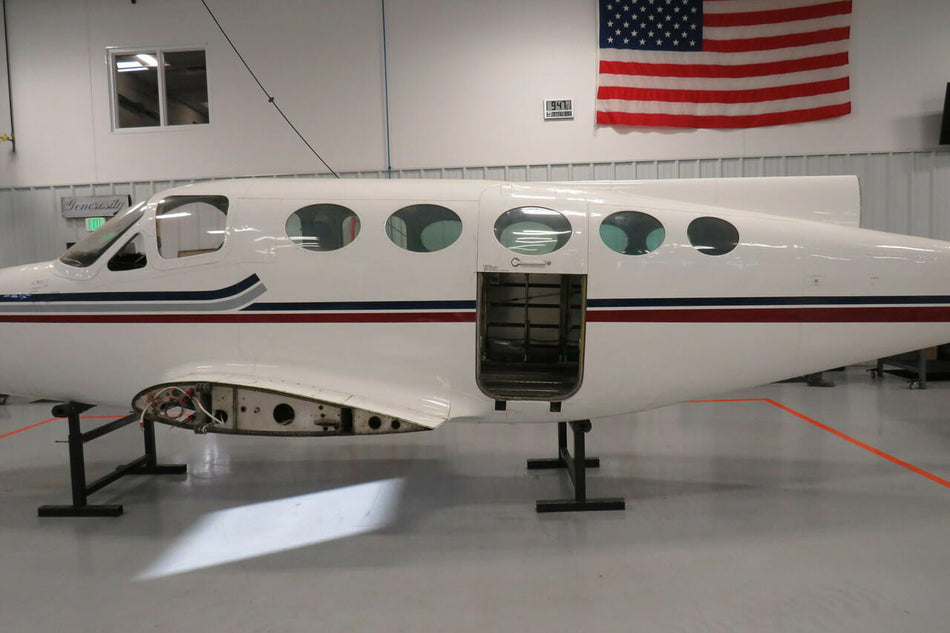 Cessna 414 Fuselage Assy W/ Airworthiness, BOS, Data Tag and Log Books