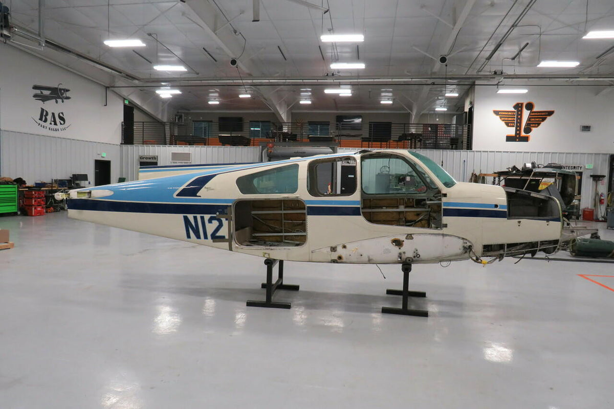 Beech 95-B55 Fuselage Assembly With Data Tag