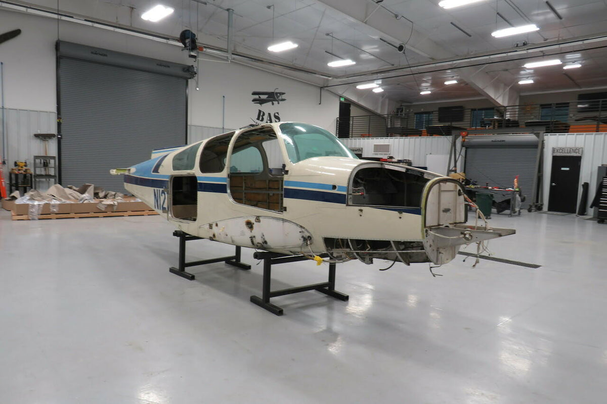 Beech 95-B55 Fuselage Assembly With Data Tag