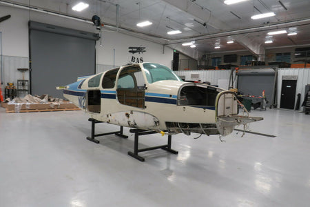 Beech 95-B55 Fuselage Assembly With Data Tag