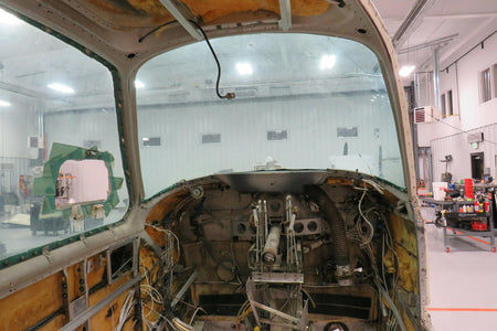 Beech 95-B55 Fuselage Assembly With Data Tag