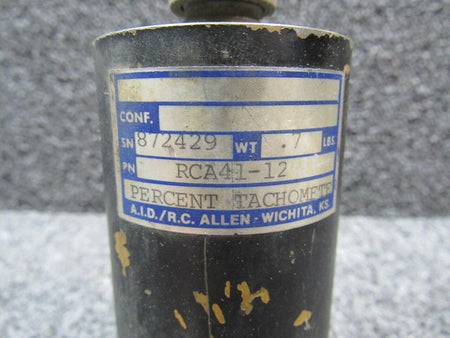 RC Allen RCA41-12 RC Allen Percent Tachometer Indicator