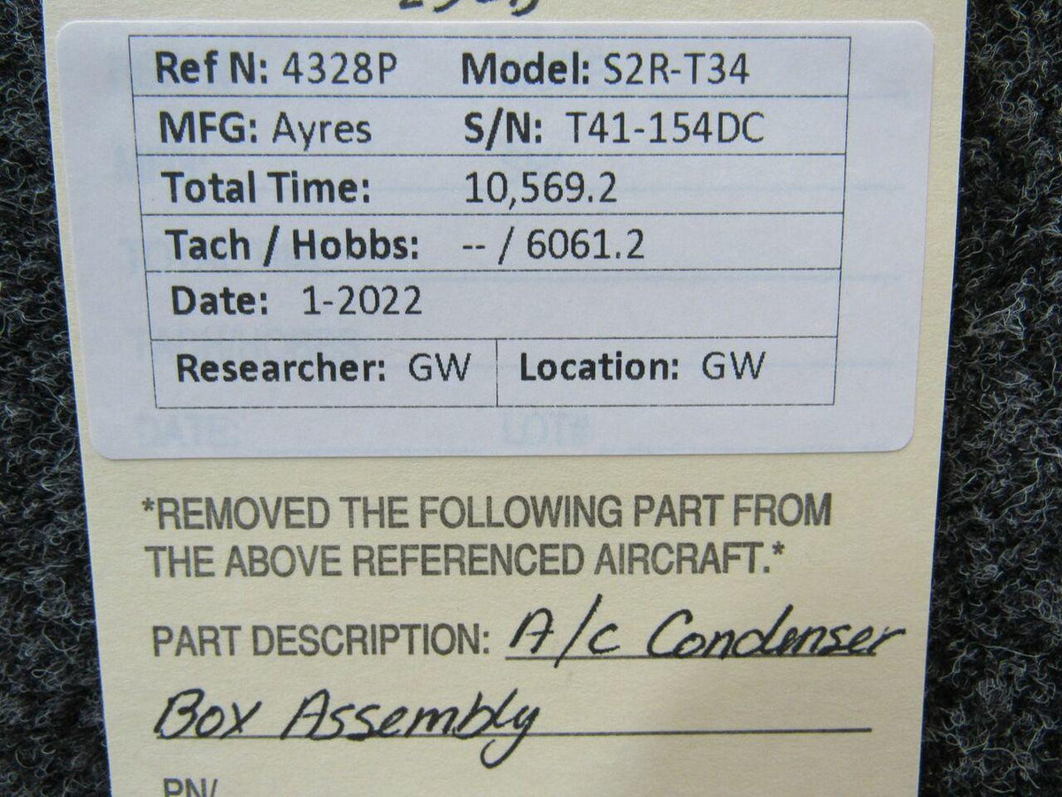 Ayres S2R-T34 Air Conditioner Condenser Box Assembly