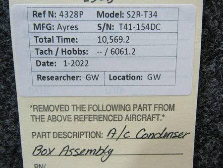 Ayres S2R-T34 Air Conditioner Condenser Box Assembly
