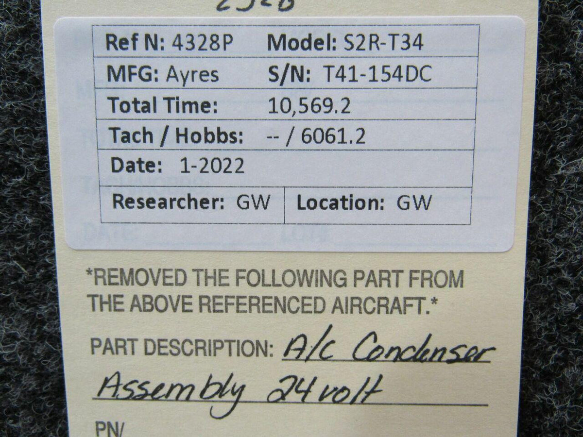 Ayres S2R-T34 Air Conditioner Condenser Assembly Volts 24
