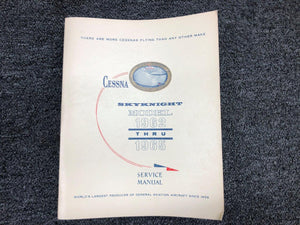 1962 Thru 1965 Cessna Skynight Service Manual