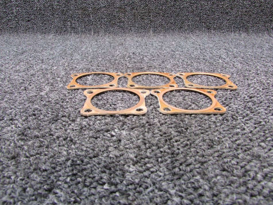 628260 (Use: 652458) Continental Exhaust Gasket Set of 5 (Old Style)