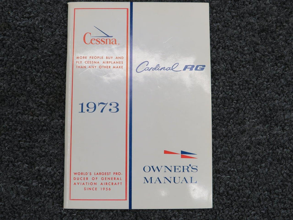 1973 Cessna RG Cardinal Owners Manual