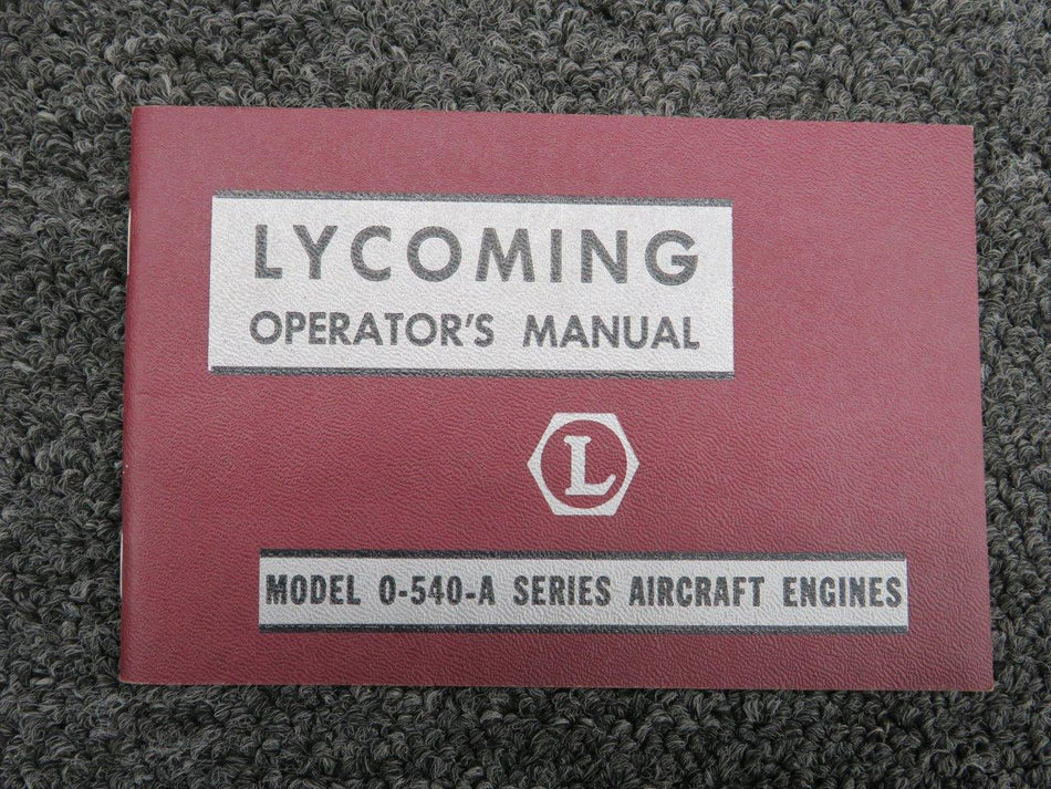 60299-9 Lycoming O-540-A Operators Manual (a)