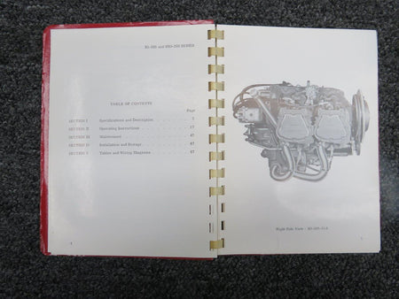 60299-16 1964 Lycoming IO-360 & HIO-360 Operators Manual BAS Part Sales | Airplane Parts