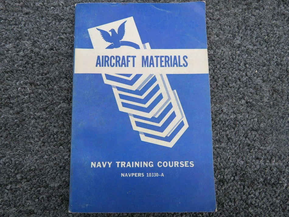 1953 NAVPERS 10330-A Aircraft Materials Navy Training Courses