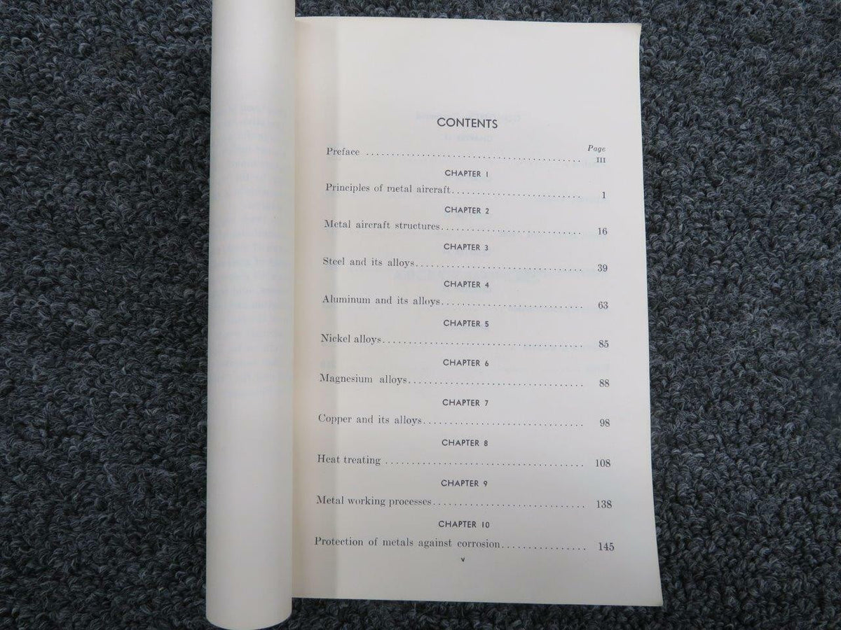 1953 NAVPERS 10330-A Aircraft Materials Navy Training Courses