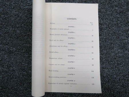 1953 NAVPERS 10330-A Aircraft Materials Navy Training Courses