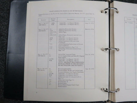 Piper 1973 Piper Seneca Informational Manual