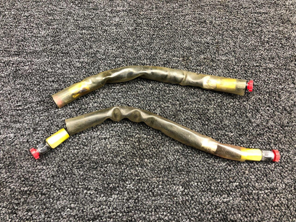 MS28741-4-0107, MS28741-4-0126 Beech 58 Master Brake Cylinder Hose Set