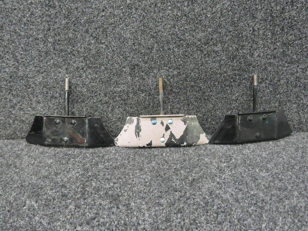 12848 Pratt and Whitney R-1340 Engine Baffle Plate Set of 3 (SA) BAS Part Sales | Airplane Parts
