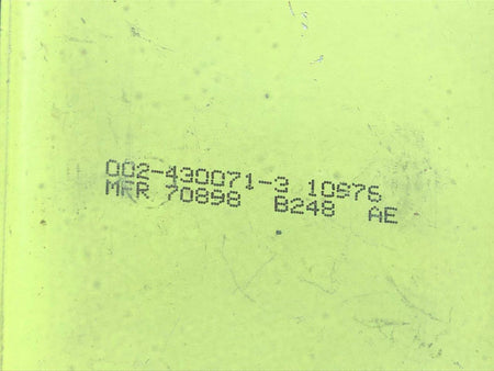 002-430071-3 Beechcraft 58 Brake Relay Bracket Assembly BAS Part Sales | Airplane Parts
