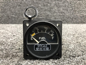 563-228 (ALT: 58-380097-5) Hickok Fuel Quantity Indicator, Lighted (28V)