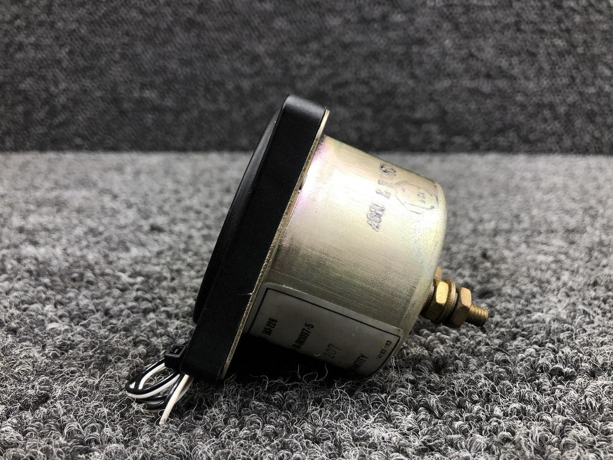 Hickok 563-228 ALT 58-380097-5 Hickok Fuel Quantity Indicator Volts 28 Lighted