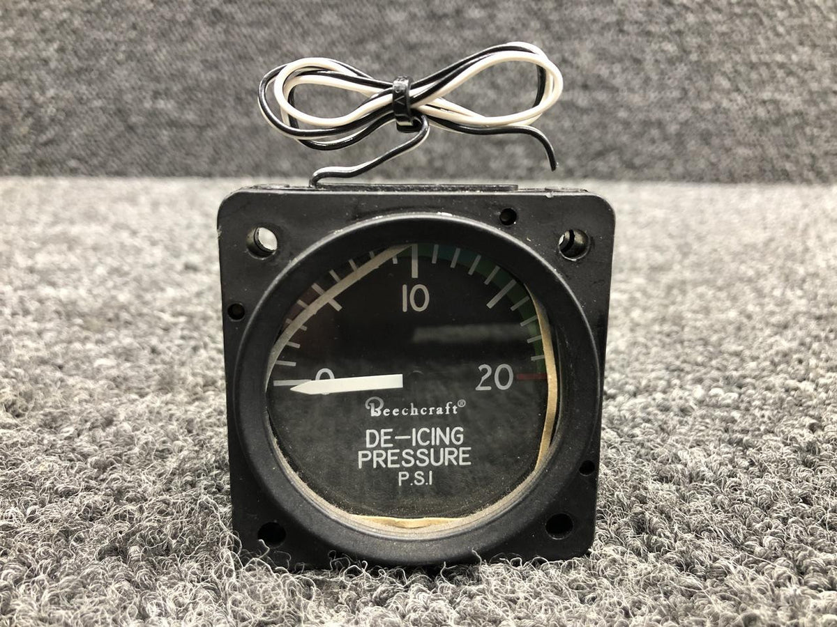 Mid Continent Instruments MD61-3 ALT 96-384061-3 Mid-Continent De-Icing Pressure Gauge 28V Lighted