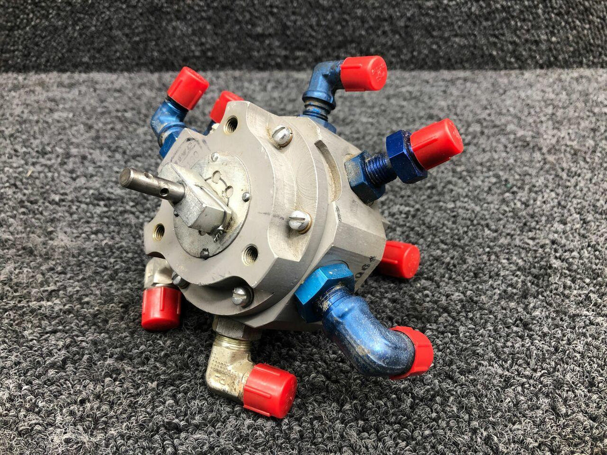 HE825-1 Beechcraft 58 H&E Fuel Selector Assembly BAS Part Sales | Airplane Parts