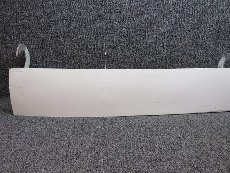 5013076-1 Cessna 414 Nose Gear Door Assembly LH w Hinges (White)