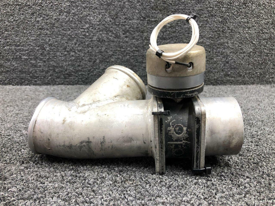 Cessna 5117258-11 / 5117124-1 Cessna 414 Heat Exchanger Duct LH W/ Switch 28V