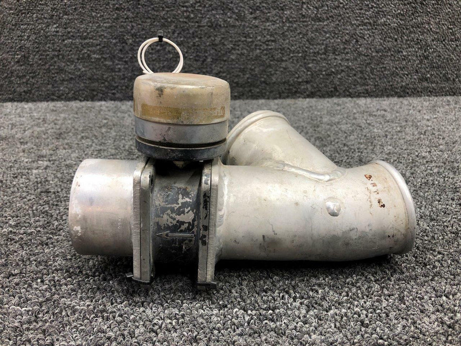 Cessna 5117258-12 / 5117124-1 Cessna 414 Heat Exchanger Duct RH W/ Switch 28V