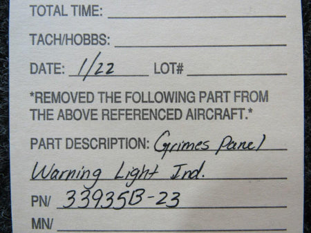 Grimes 33935B-23 Grimes Panel Warning Indicator Light SA