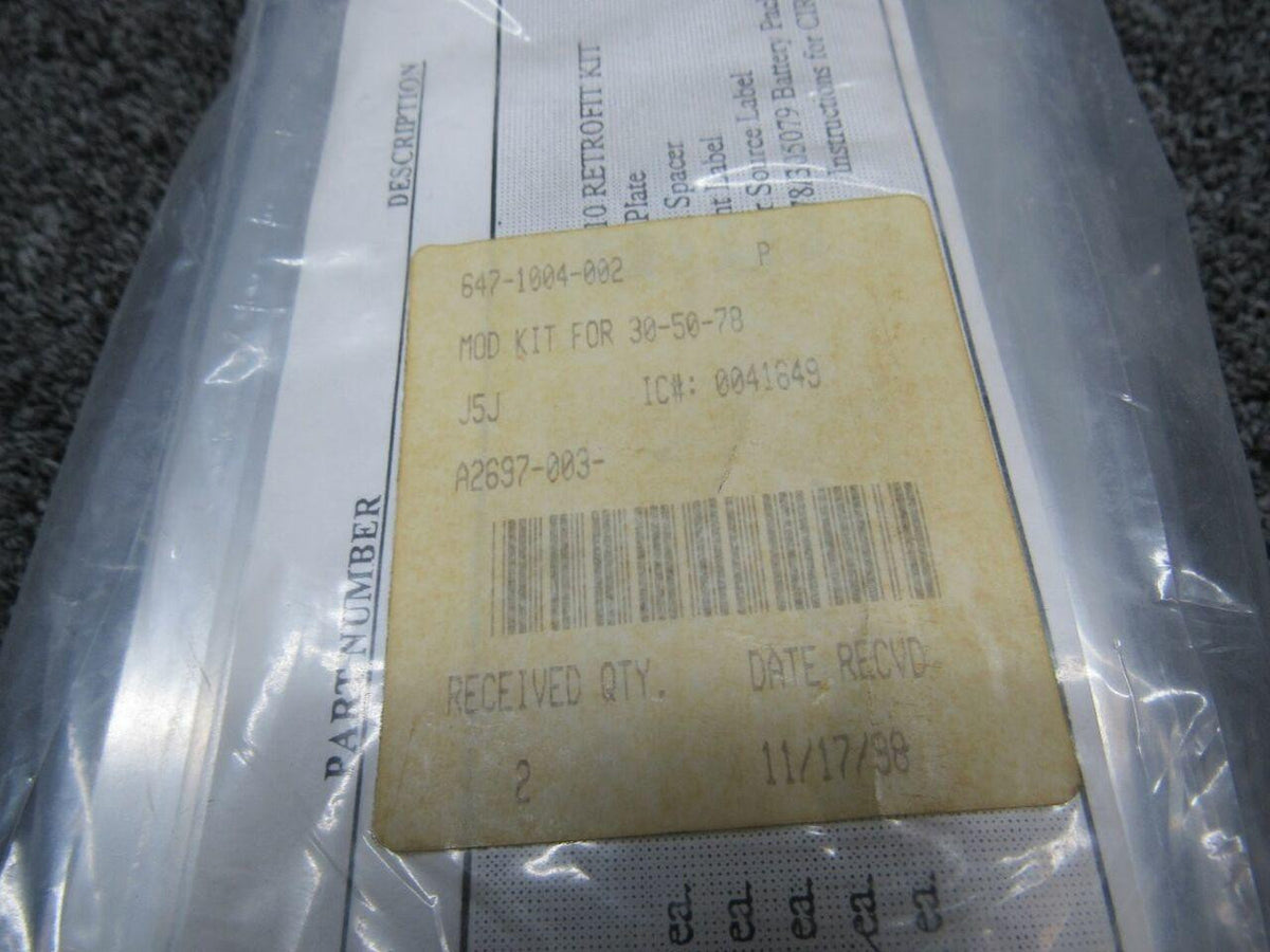 647-1004-002 CIR ELT Retrofit Kit (NEW OLD STOCK) (SA) BAS Part Sales | Airplane Parts