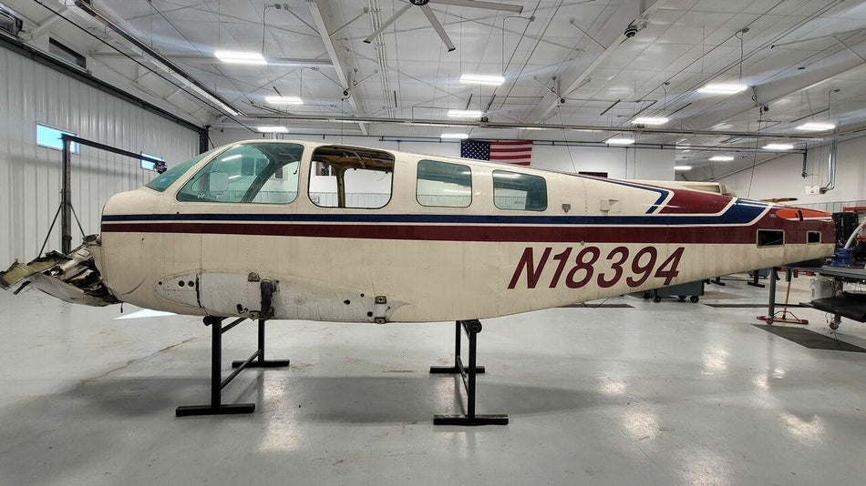 Beech A36 Fuselage Assy W/ Airworthiness, BOS, Data Tag, and Log Books
