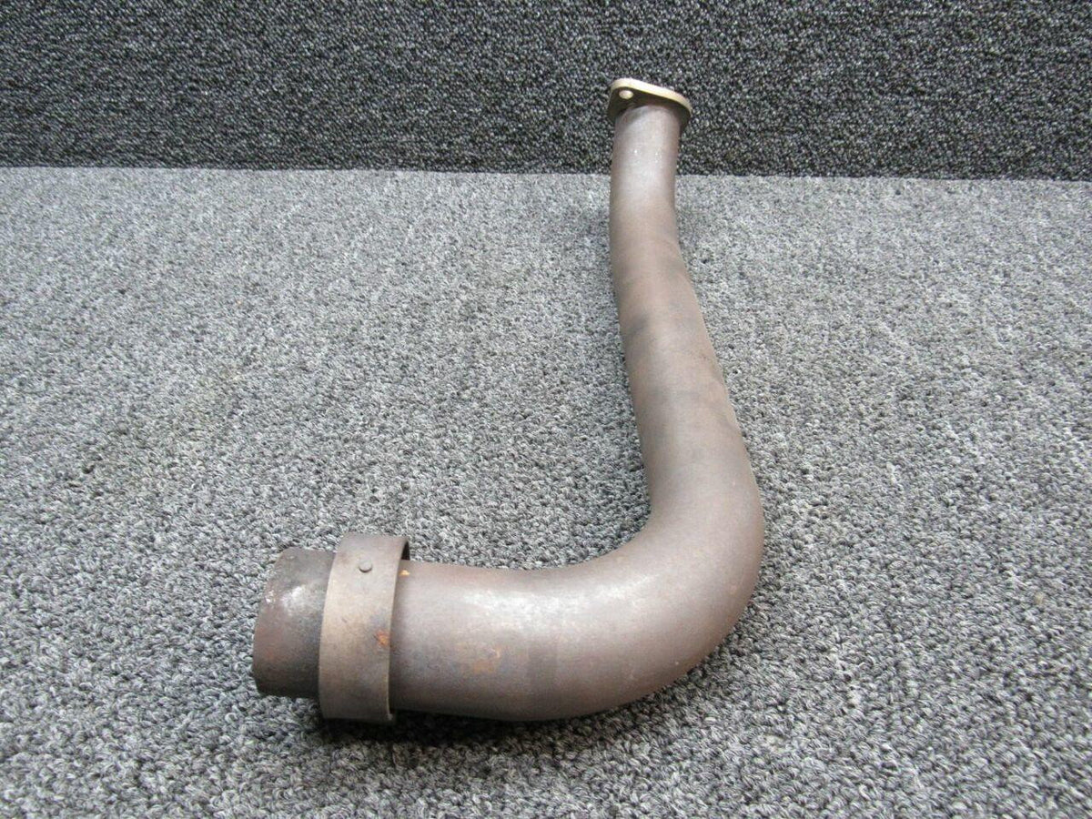 38137-004 Lycoming IO-540-K1G5 Exhaust Stack LH Forward W/ Probe Hole BAS Part Sales | Airplane Parts