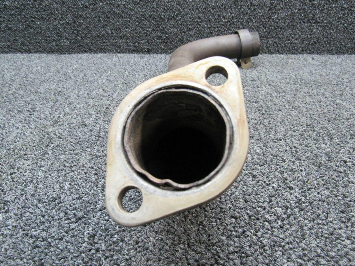 Lycoming 38137-004 Lycoming IO-540-K1G5 Exhaust Stack LH Forward W/ Probe Hole
