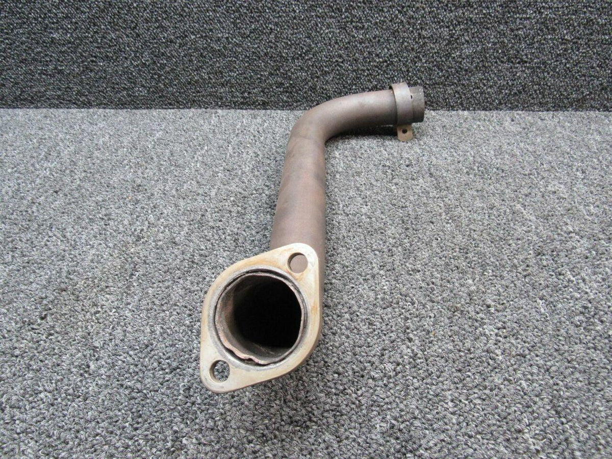 Lycoming 38137-004 Lycoming IO-540-K1G5 Exhaust Stack LH Forward W/ Probe Hole