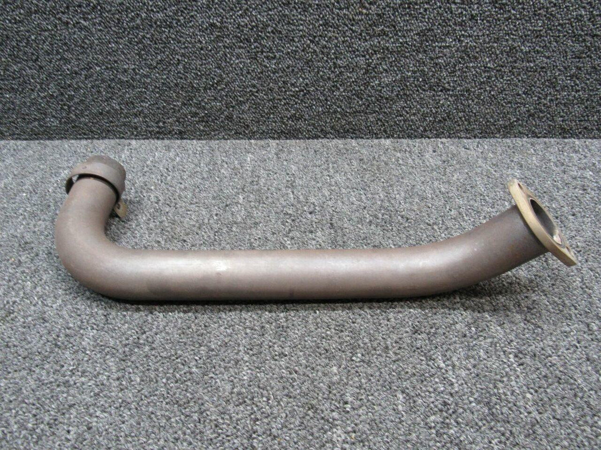 Lycoming 38137-004 Lycoming IO-540-K1G5 Exhaust Stack LH Forward W/ Probe Hole