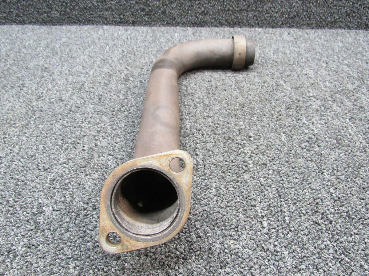 38137-003 Lycoming IO-540-K1G5 Exhaust Stack LH Middle W/ Probe Hole BAS Part Sales | Airplane Parts