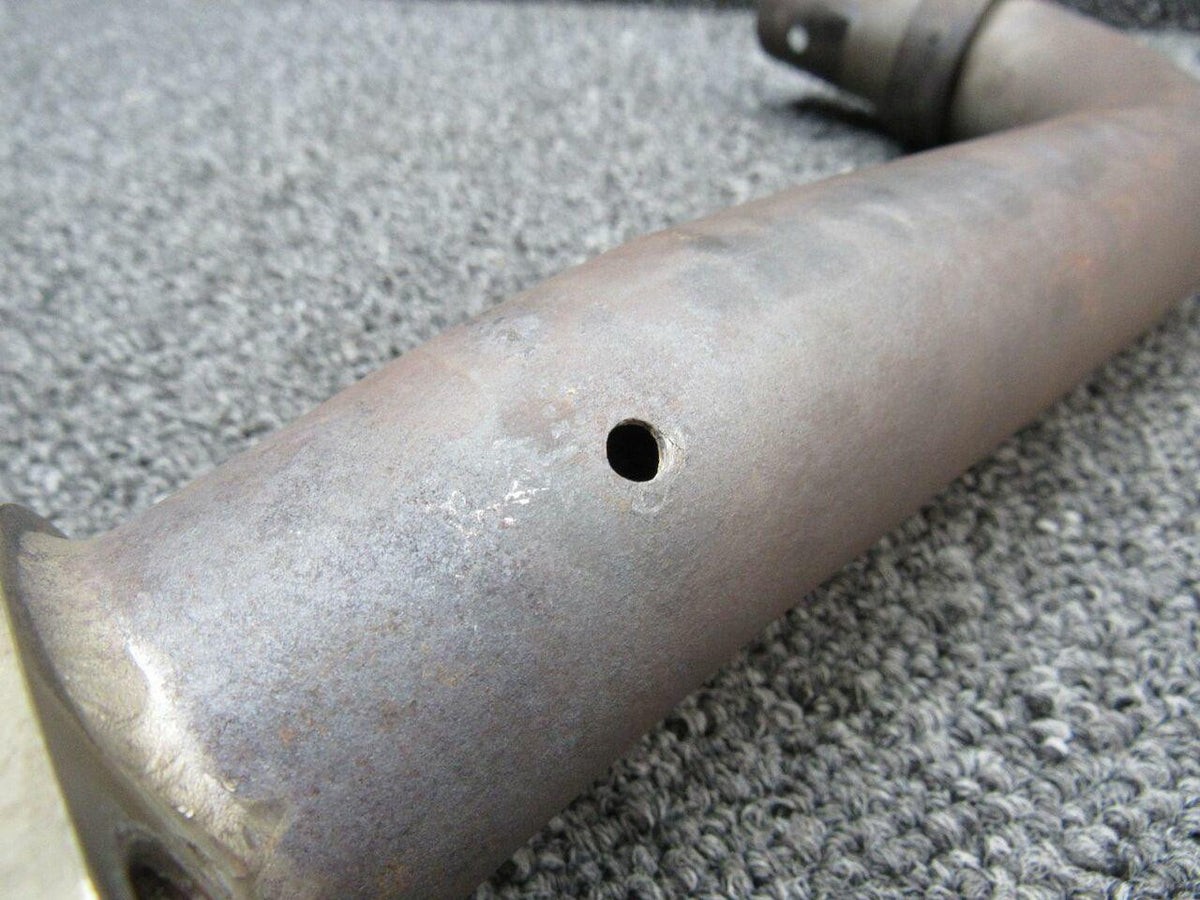 Lycoming 38137-002 Lycoming IO-540-K1G5 Exhaust Stack LH Rear W/ Probe Hole