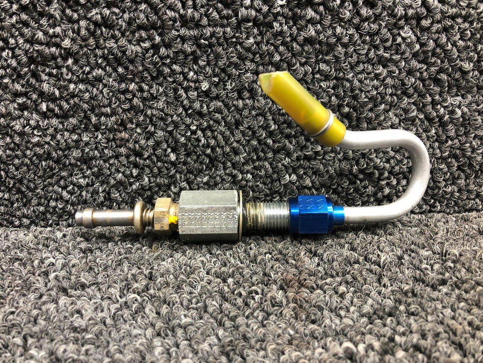 D255-4, A761-1 Robinson R44 Fuel Connector and Drain Valve Aux Tank BAS Part Sales | Airplane Parts