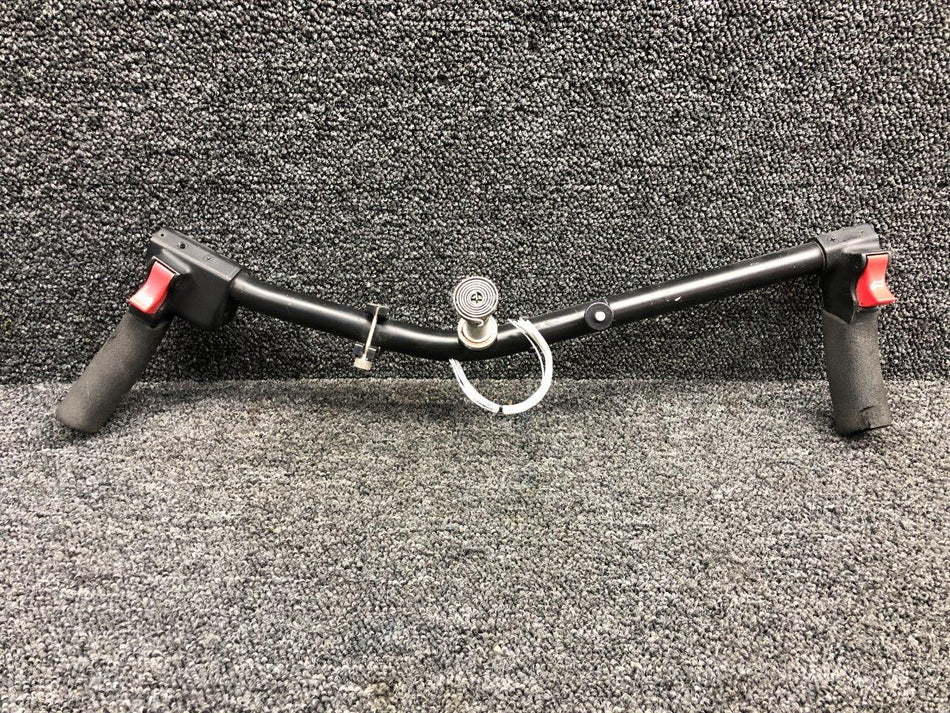 C058-1 Robinson R44 Cyclic Control Assembly w Grips and Switches