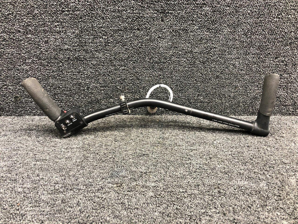 C058-1 Robinson R44 Cyclic Control Assembly w Grips and Switches BAS Part Sales | Airplane Parts
