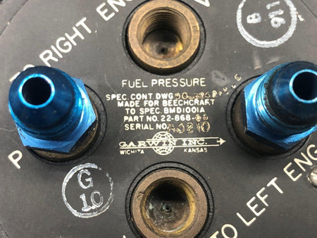 22-868-03 Garwin Fuel Pressure Indicator BAS Part Sales | Airplane Parts
