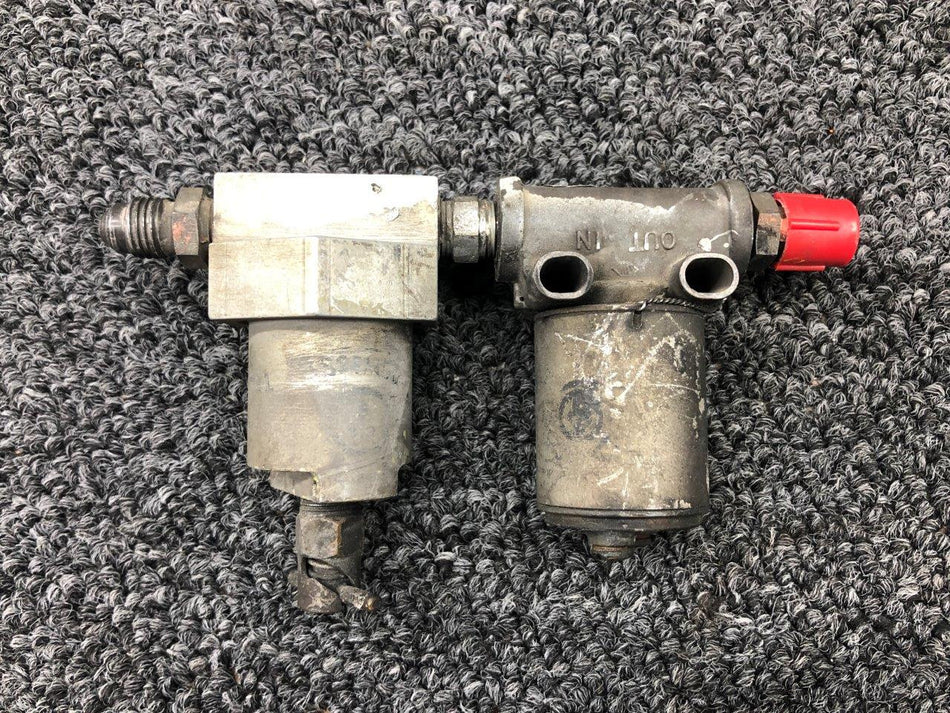 3153-00-1 / 414-183976-11 Beech 95-B55 Dukes Solenoid Valve & Heater Filter (24V)