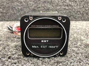 E-1 Electronics International Exhaust Gas Temperature Indicator (Volts: 14-28)