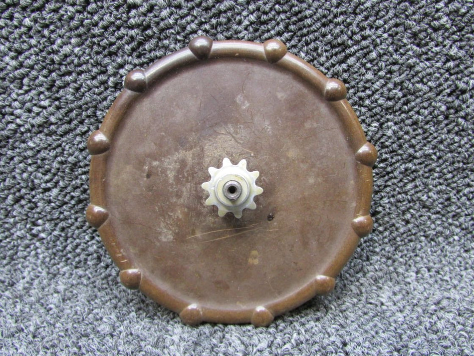 0510127-1 (Use: 0510127) Cessna 175 Elevator Tab Control Wheel Assembly